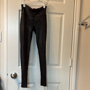 Spanx Coated Leggings - Petite S
